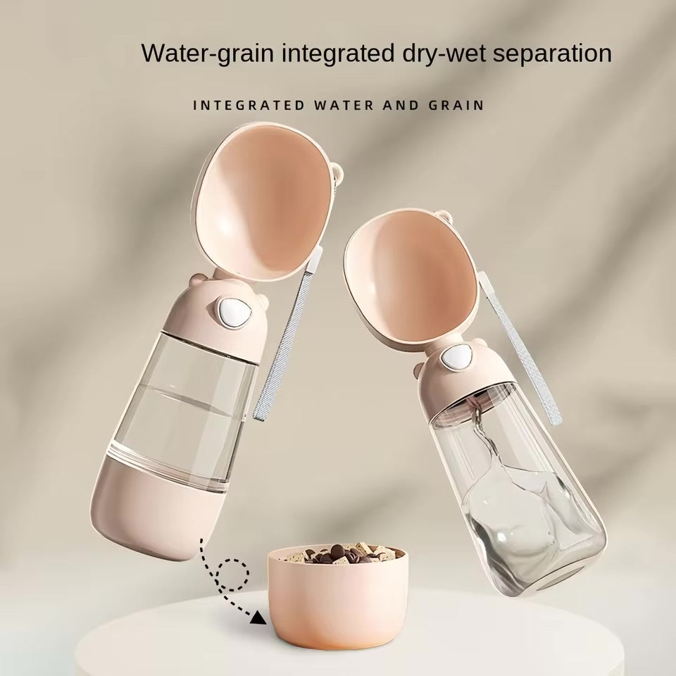 Portable water and food holder