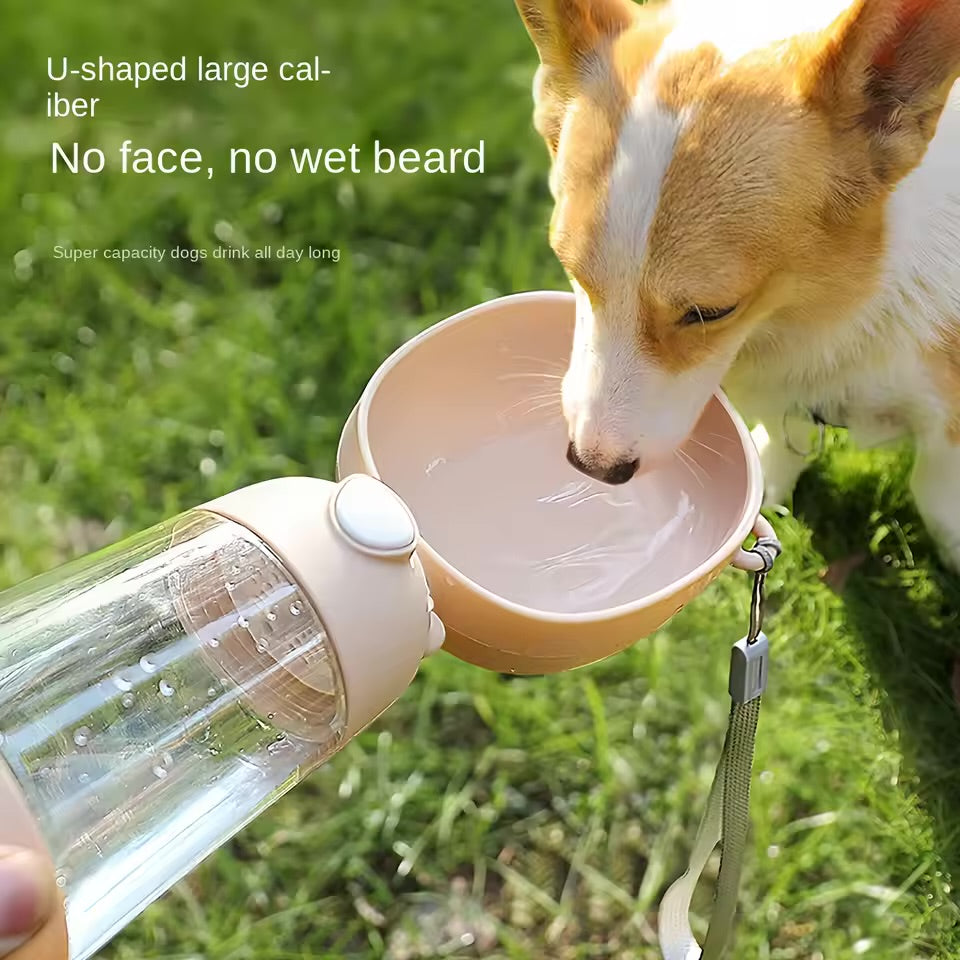 Portable water and food holder